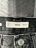 MNG 100% Cotton Black Denim Skirt Size XXS - photo 4
