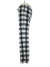 Just Love 100% Polyester Checkered-gingham Black Casual Pants Size XS - photo 5