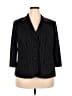 Lane Bryant Stripes Black Blazer Size 18 - 20 Plus - photo 1