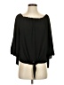 Veronica M. 100% Polyester Black 3/4 Sleeve Blouse Size S - photo 1