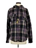 Zaful 100% Polyester Plaid Purple Fleece Size S - photo 1