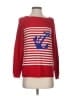 Talbots Stripes Red Pullover Sweater Size S - photo 1