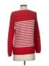 Talbots Stripes Red Pullover Sweater Size S - photo 2