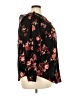 Torrid 100% Rayon Floral Black Long Sleeve Blouse Size 2X Plus (2) - photo 4