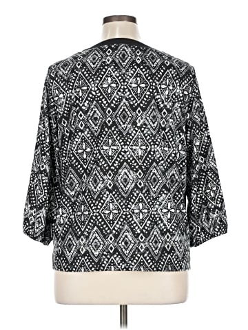 Cathy Daniels 3/4 Sleeve Blouse (view 2)