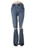 AGOLDE Hearts Blue Jeans Size 28 waist - photo 1