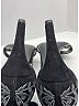 Gucci Black Suede Embroidered sandals Size 7 1/2 - photo 8