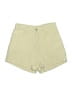 DAZY 100% Cotton Solid Yellow Khaki Shorts Size L - photo 1