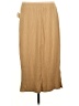 Isabel Solid Tan Casual Skirt Size L - photo 2