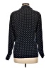 Casual Corner 100% Polyester Polka Dots Black Long Sleeve Blouse Size 6 - photo 2