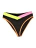 DONNI Color Block Black Swimsuit Bottoms Size XXL - photo 1
