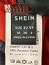 Shein 100% Polyester Solid Orange Cocktail Dress Size M - photo 7