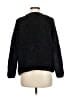 A New Day 100% Polyester Metallic Black Pullover Sweater Size M - photo 2