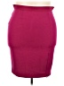 Rafaella Solid Burgundy Formal Skirt Size 18W - photo 1
