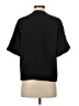 Brass 100% Polyester Black Short Sleeve Top Size S - photo 2