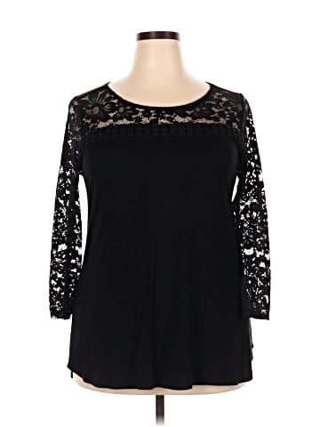 papermoon designed exclusively for Stitch Fix 3/4 Sleeve T-Shirt (view 1)