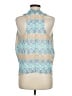 MM Couture 100% Polyester Teal Sleeveless Blouse Size M - photo 2