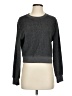 Double Zero Metallic Gray Pullover Sweater Size S - photo 1