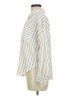 Rafaella Stripes Ivory Long Sleeve Blouse Size M (petite) - photo 5