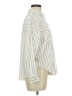 Rafaella Stripes Ivory Long Sleeve Blouse Size M (petite) - photo 4