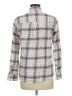 Jack Wills 100% Cotton Plaid Ivory Long Sleeve Button-Down Shirt Size 6 - photo 2