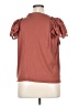 Express 100% Cotton Brown Short Sleeve Top Size XL - photo 2