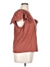 Express 100% Cotton Brown Short Sleeve Top Size XL - photo 4