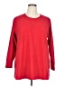 Danskin Now 100% Polyester Red Pullover Sweater Size 1X - photo 1