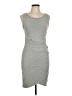 Leith Solid Gray Casual Dress Size M - photo 1