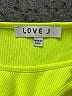 Love J Yellow Sleeveless Top Size L - photo 7