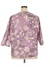 Unbranded Purple 3/4 Sleeve Blouse Size 2X - photo 2