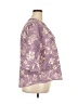 Unbranded Purple 3/4 Sleeve Blouse Size 2X - photo 4