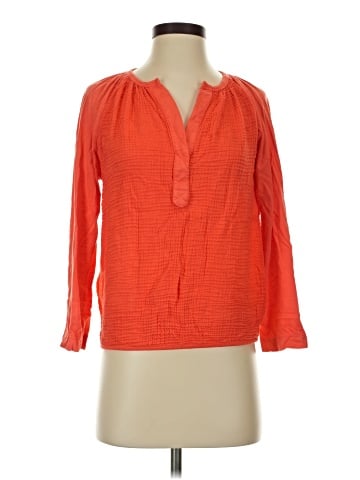 Red Haute 3/4 Sleeve Blouse (view 1)