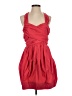 Wayne Cooper 100% Polyester Red Cocktail Dress Size 2 - photo 1
