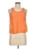 Maeve 100% Silk Orange Sleeveless Silk Top Size 6 (petite) - photo 1