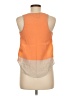 Maeve 100% Silk Orange Sleeveless Silk Top Size 6 (petite) - photo 2