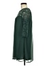 AUW 100% Polyester Green Casual Dress Size S - photo 5