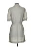 Esley 100% Polyester Solid Gray Casual Dress Size S - photo 2