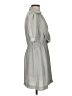 Esley 100% Polyester Solid Gray Casual Dress Size S - photo 4