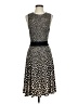 Just... Taylor Polka Dots Black Cocktail Dress Size 4 - photo 1