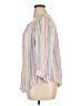 Chaps Stripes Ivory 3/4 Sleeve Blouse Size 1X - photo 5