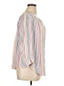 Chaps Stripes Ivory 3/4 Sleeve Blouse Size 1X - photo 4