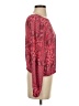 Ann Taylor LOFT 100% Polyester Red Long Sleeve Blouse Size XS - photo 4