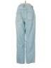 PacSun 100% Cotton Color Block Blue Teal Jeans Size 25 waist - photo 2