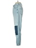 PacSun 100% Cotton Color Block Blue Teal Jeans Size 25 waist - photo 5