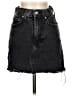 MNG 100% Cotton Black Denim Skirt Size XXS - photo 1