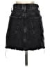 MNG 100% Cotton Black Denim Skirt Size XXS - photo 2