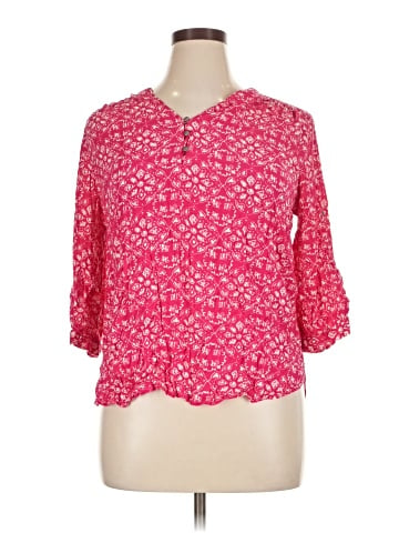 Bit & Bridle 3/4 Sleeve Blouse (view 1)