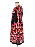 Sandra Darren Print Red Casual Dress Size 8 (petite) - photo 5