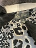 Lily Rose 100% Polyester Silver 3/4 Sleeve Blouse Size M - photo 6